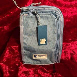 Undefeated Blue Quilted Shoulder Bag